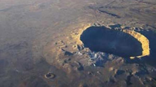 100 milyon yıllık meteor krateri bulundu