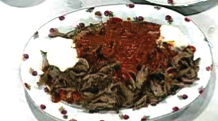 Bugünün iftar yemeği İskender