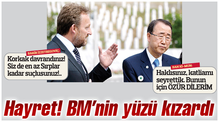 Hayret! BM'nin yüzü kızardı Hayret! BM'nin yüzü kızardı