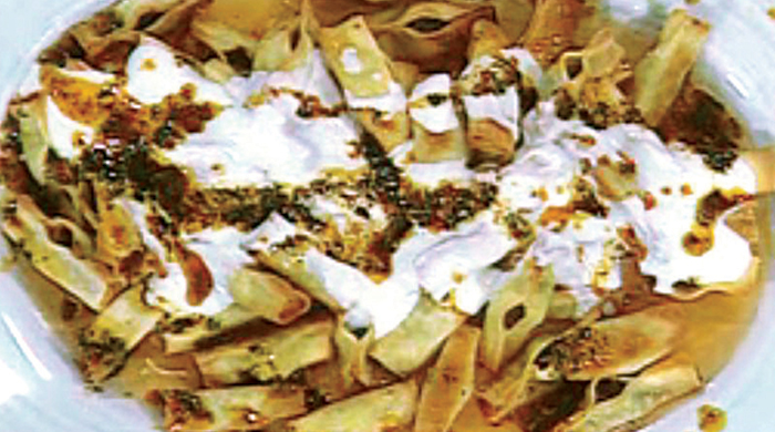 Günün yemeği: Fırında Mantı