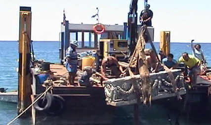 Alanya&#039;da denizden lahit çıktı 