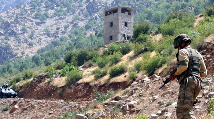 PKK kampları o karakola 5 km mesafede PKK kampları o karakola 5 km mesafede