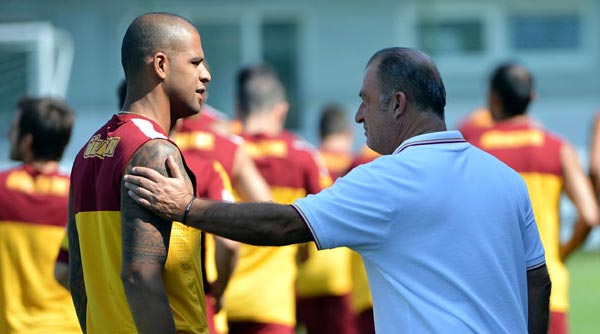 Melo, antrenmana çıktı 