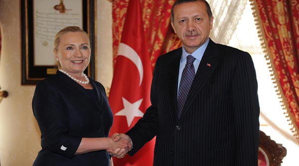 Erdoğan'dan Clinton'a İngilizce cevap