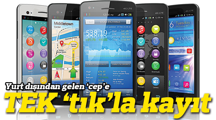 Tek 'tık'la kayıt Tek 'tık'la kayıt