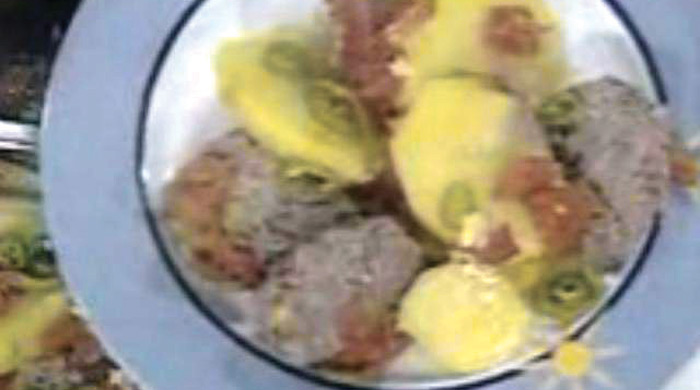 Patatesli Sahan Köfte Patatesli Sahan Köfte