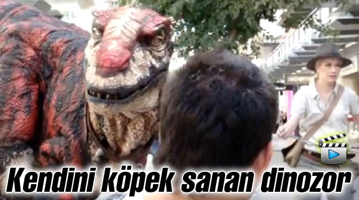 Kendini köpek sanan dinozor