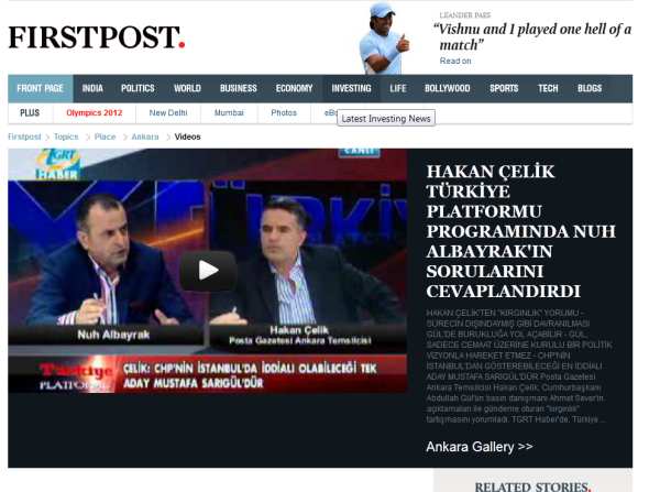 Hakan Çelik'in yorumu tartışıldı Hakan Çelik'in yorumu tartışıldı