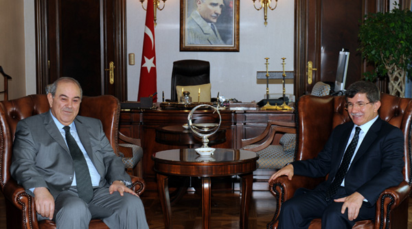Davutoğlu, Allavi ile görüştü Davutoğlu, Allavi ile görüştü