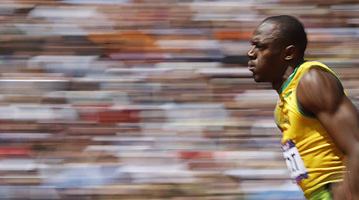 Rekortmen Bolt, çok rahat