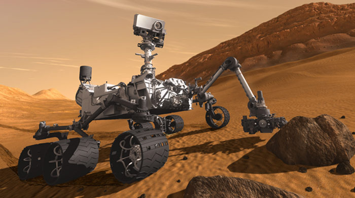 Meraklı Curiosity, Mars'ta indi Meraklı Curiosity, Mars'ta indi