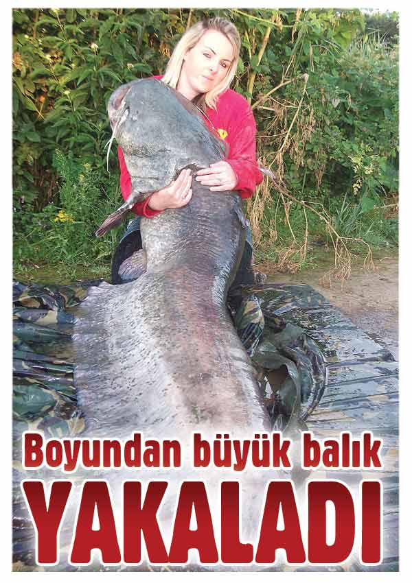 Bu balığı oltayla yakaladı Bu balığı oltayla yakaladı