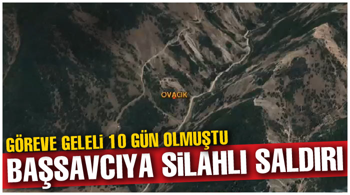 Başsavcı Murat Uzun'a silahlı saldırı Başsavcı Murat Uzun'a silahlı saldırı