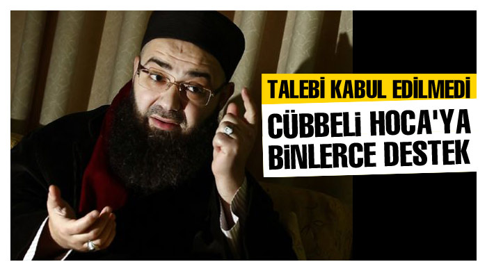 Cübbeli Ahmet Hoca'ya binlerce destek Cübbeli Ahmet Hoca'ya binlerce destek