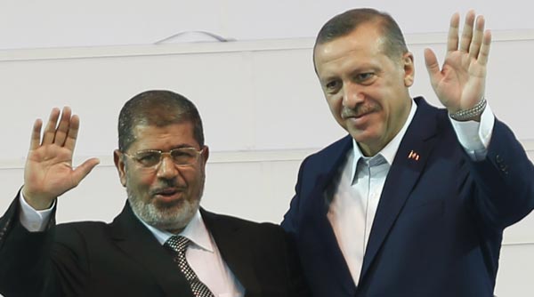 Mursi&#039;den Suriye ve Filistin mesajı