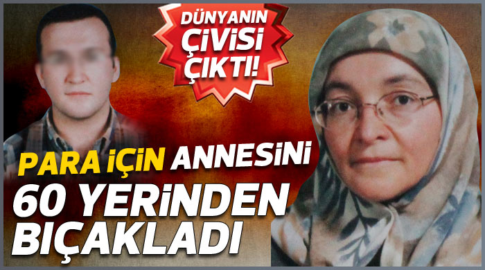 Annesini para için öldürdü! Annesini para için öldürdü!