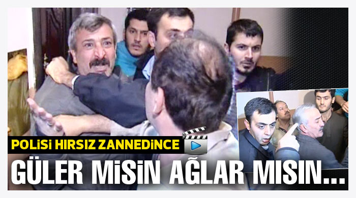 Sivil polisi hırsız zannedince...