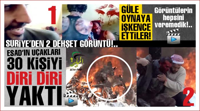30 kişiyi diri diri yaktı, sivillere işkence yaptı