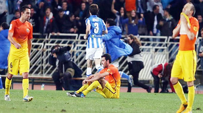 Barcelona şok etti! Barcelona şok etti!