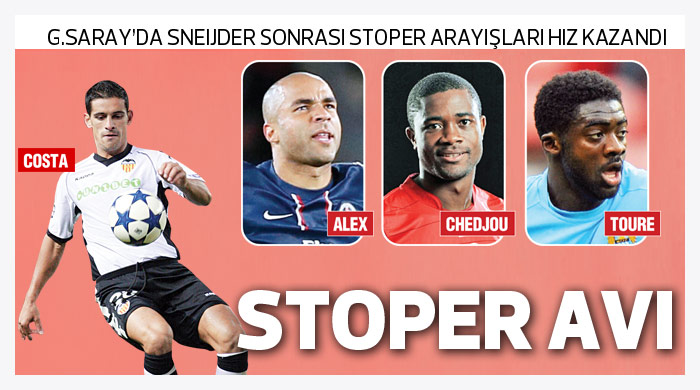 Galatasaray&#039;da stoper avı