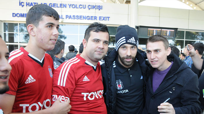 Beşiktaş hazırlık kampı için Antalya'da