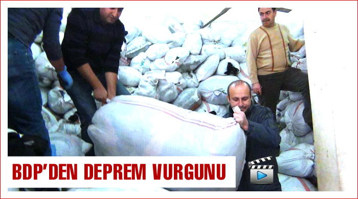BDP&#039;li yöneticinin deposuna baskın