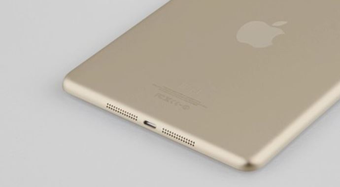 5S'ten sonra iPad Mini 2 de altın renkli 5S'ten sonra iPad Mini 2 de altın renkli