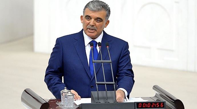 Cumhurbaşkanı Gül, son konuşmasını yaptı Cumhurbaşkanı Gül, son konuşmasını yaptı