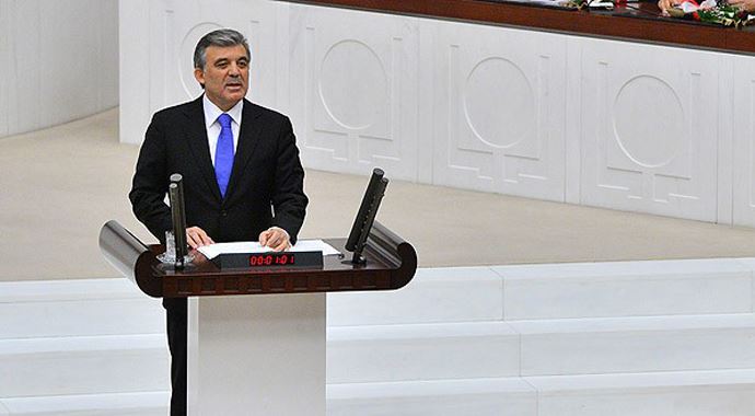Cumhurbaşkanı Gül, TBMM'de Cumhurbaşkanı Gül, TBMM'de