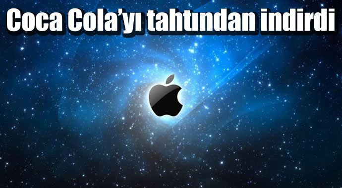 Apple, Coca Cola'yı 13 yıllık tahtından etti Apple, Coca Cola'yı 13 yıllık tahtından etti