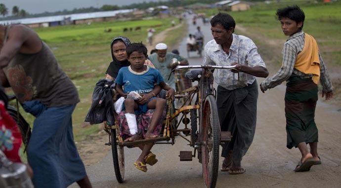 Myanmar'da müslüman katliamı sürüyor Myanmar'da müslüman katliamı sürüyor