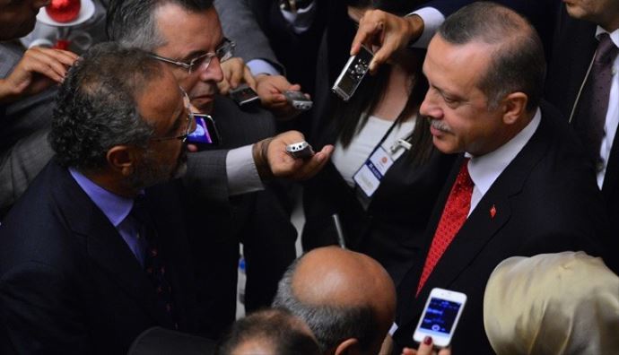 Başbakan Erdoğan ve BDP'li vekillerin 'paket' sohbeti