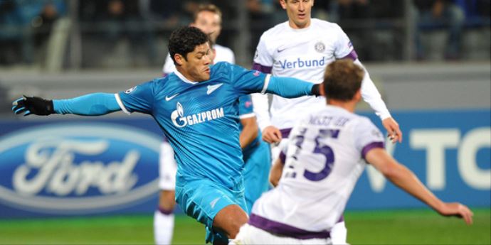 Yıldızlar topluluğu Zenit, Şampiyonlar Ligi'nde kayıp