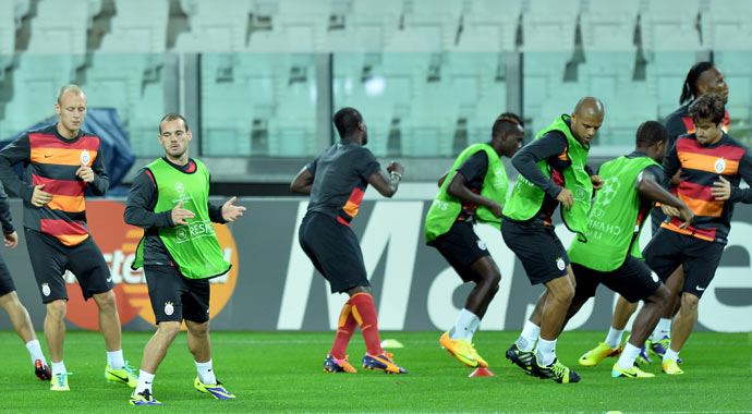 Galatasaray Juventus maçına hazır