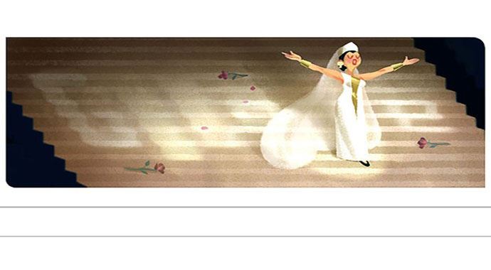 Google ünlü soprano Leyla Gencer'i unutmadı Google ünlü soprano Leyla Gencer'i unutmadı