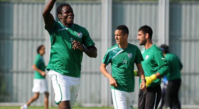 Bursaspor'dan neşeli idman