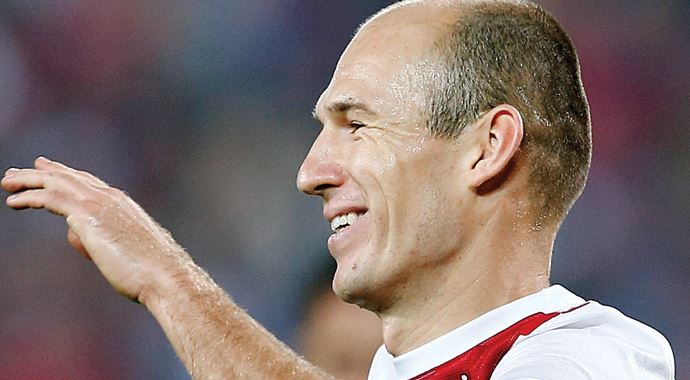 Robben, 'Türkiye için üzüldüm' Robben, 'Türkiye için üzüldüm'