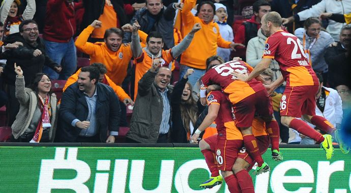 Galatasaray'da beklenen 3 puan sonunda geldi Galatasaray'da beklenen 3 puan sonunda geldi