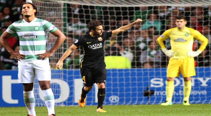 Messi&#039;siz Barcelona Fabregas&#039;la güldü