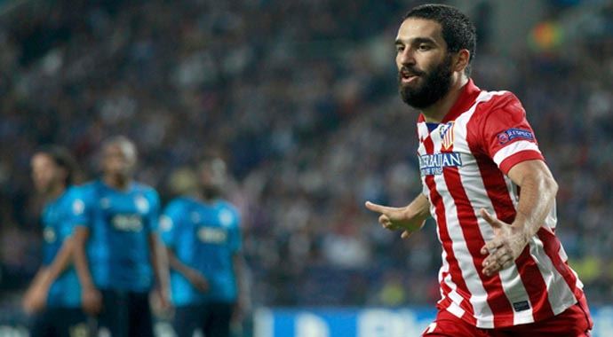 Arda Turan'ın golü Atletico Madrid'i uçurdu Arda Turan'ın golü Atletico Madrid'i uçurdu