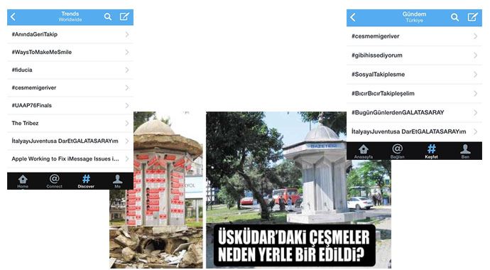 'cesmemigeriver' Dünya'da ve Türkiye'de TT oldu 'cesmemigeriver' Dünya'da ve Türkiye'de TT oldu