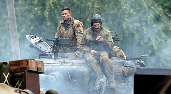 Tank çavuşu Brad Pitt, Hitlere karşı savaşacak Tank çavuşu Brad Pitt, Hitlere karşı savaşacak