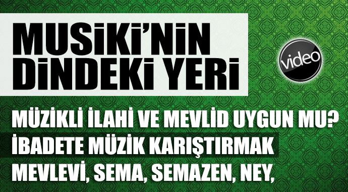 Musiki'nin dindeki yeri Musiki'nin dindeki yeri