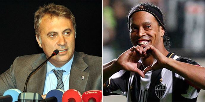Beşiktaş Balkanı Fikret Orman, &#039;Ronaldinho hala gündemde&#039;