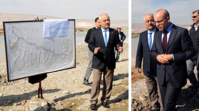 Bakan Şimşek&#039;e açık havada brifing