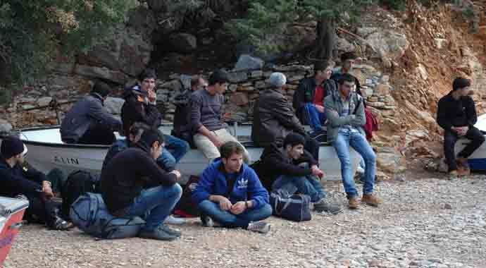 Bodrum'da 170 kaçak yakalandı Bodrum'da 170 kaçak yakalandı