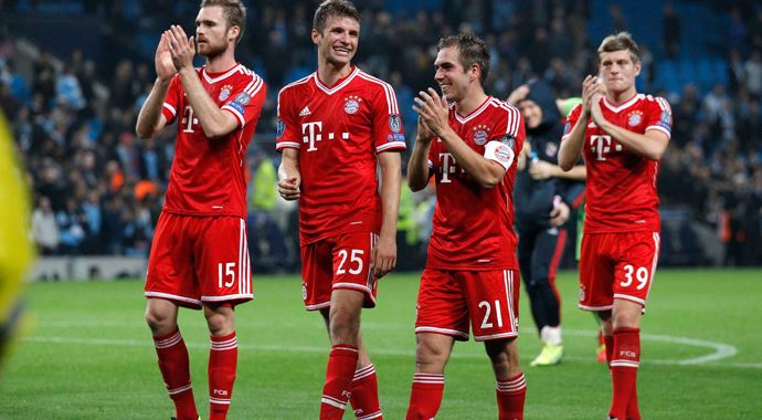 Bayern Münih, Machester City'i 3 golle geçti Bayern Münih, Machester City'i 3 golle geçti