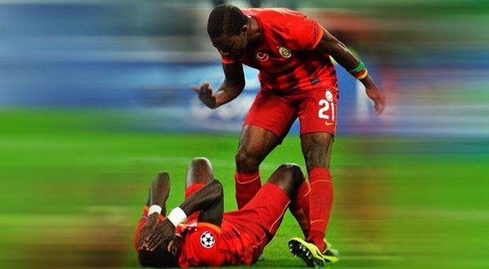 Chedjou&#039;dan Eboue&#039;ye tepki, &#039;Kalk ve devam et&#039;