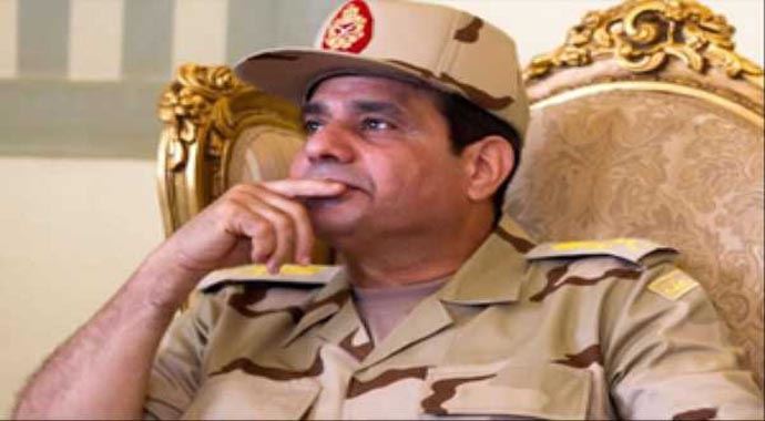 Sisi'yi Cumhurbaşkanı yapmak için imza topluyorlar Sisi'yi Cumhurbaşkanı yapmak için imza topluyorlar