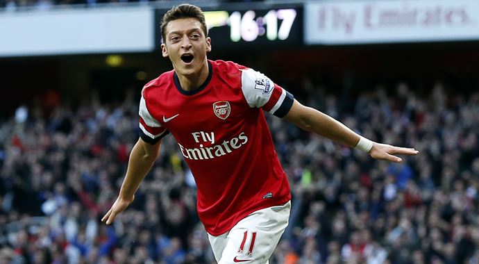 'O' listedeki tek Türk Mesut Özil 'O' listedeki tek Türk Mesut Özil